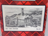 FIRE STATION  HO  SCALE   BY CAMPBELL ,KIT #441  PO KIT  NOS SEAL PACKETS Model