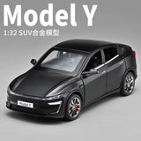 1:32 Alloy Car Model Sound Light Pull Back Toy Vehicle Collectible Birthday Gift Model