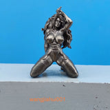 Brass Asuka Ayanami Anime Peripheral Handmade Model Car Desktop Ornament Model