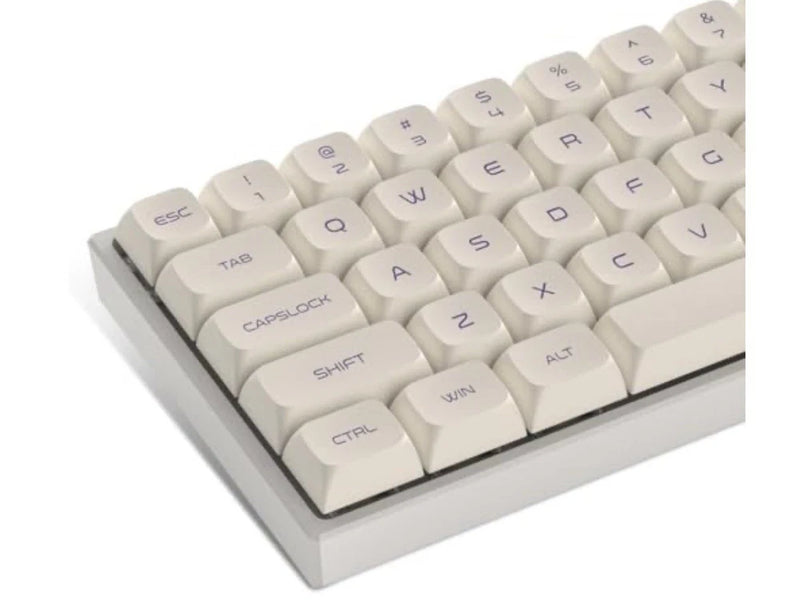 Retro keycaps Japanese Style Double Shot PBT Keycaps Set dye Keyboard Beige 174 Model
