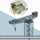 1/350 Scale Resin British Glasgow Crane Port Scene DIY Assembly Military Model Model