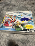 K'NEX Mario Kart Wii Mario & Bowser Ice Race Motorized Set 182pc 38351 Model