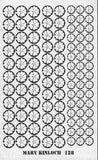Dollhouse miniature DIY laser cut 1/12th  scale Hollyhock flowers #128 Model