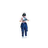 Miniature Figure Scene Props 1/64 6pcs Car Repairman Engineer Diorama Model Toys Model