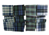 Quilt Kit - Classic Plaid Flannels - Quilt in a Bag - Large Twin Size Model
