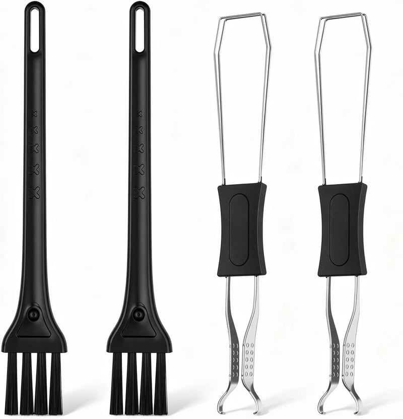 2Pcs Keycap Puller with 2Pcs Keyboard Brush Model