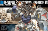 Bandai HG-075 1/144 RX-78 GP-02A Gundam Type-MLRS Physalis Mobile Suit Model Kit Model
