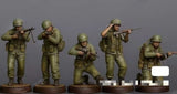 1/35 Scale The Vietnam War Vietnamese Regular Army 5 Figures Resin Model Kit Model