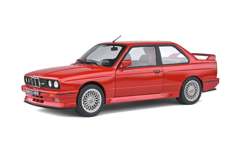 SOLIDO S1801502 BMW E30 M3 HENNA RED 1986 1/18 Model