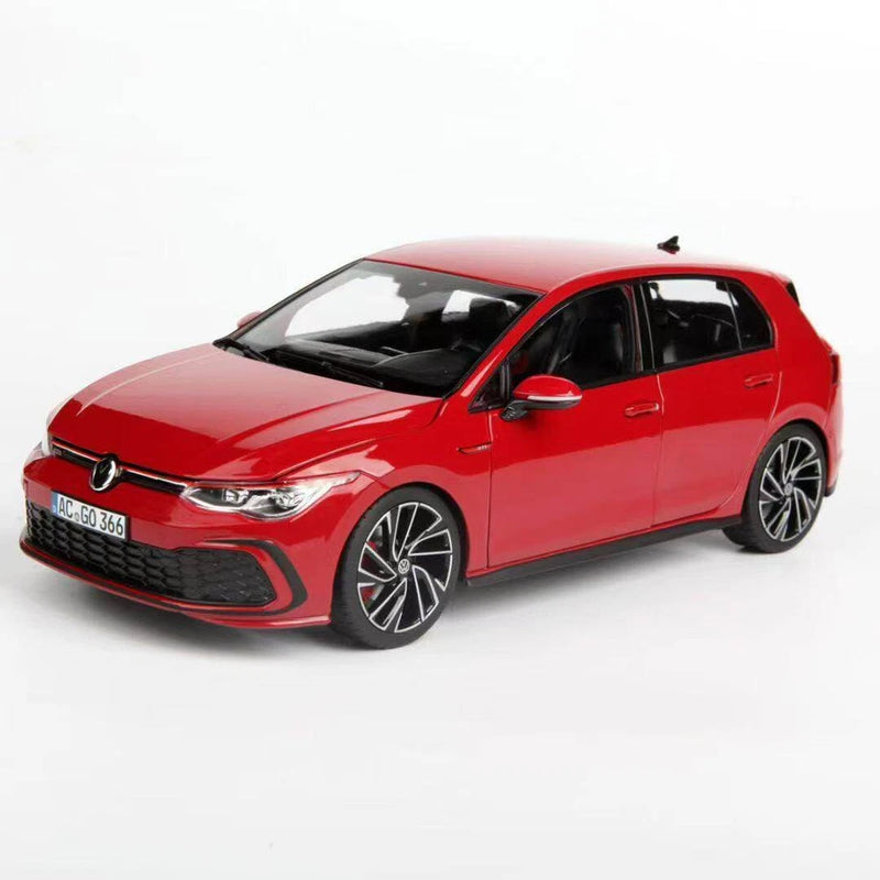 NOREV 1:18 Scale Volkswagen Golf 8th Gen 2021 Red GTI Alloy Hatchback Car Model Model