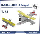 Yao's Studio LYR72220 1/72 25mm Military Model Kit US Navy SOC-1 Seagull Model