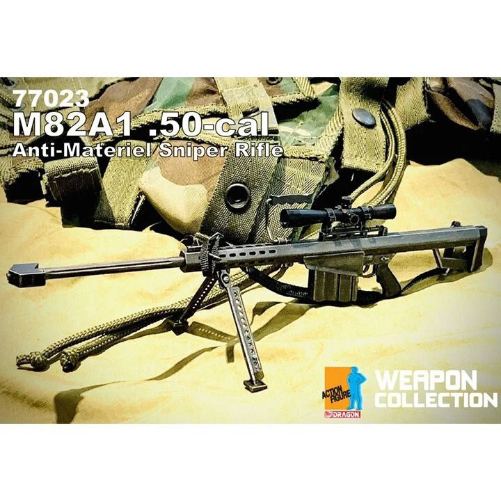 Dragon #77023 1/6 M82A1 .50-cal Anti-Materiel Sniper Rifle Model