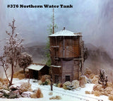 Campbell Scale Models 376 HO Northern Water Tank Building Kit Model