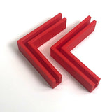 Desktop Photo Background Foam Board Supports 3D Printed Pair Model