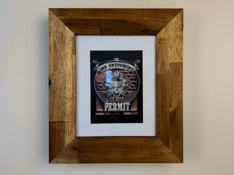 Hidden Storage Photo Frame for Gun and Valuables with RFID Lock *PLANK. Model