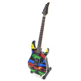 Miniature Guitar DREAM THEATER JOHN PETRUCCI Gift Memorabilia FREE STAND Display Model