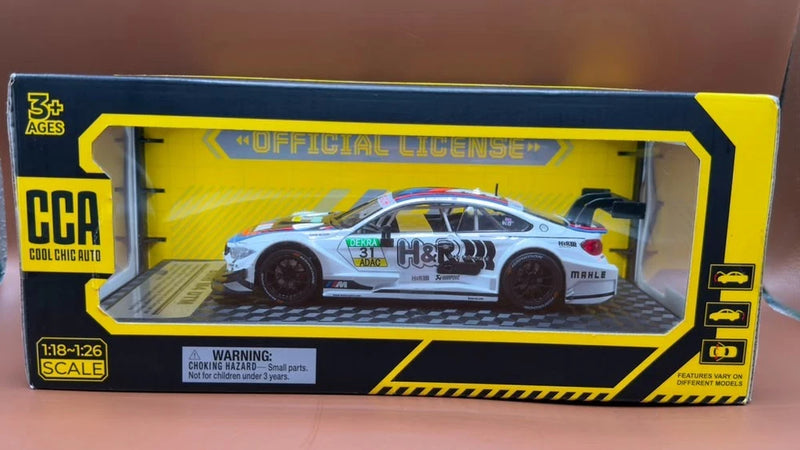 BMW M4 DTM Diecast Model Car 1:18-1:26 Scale Official License Toy Gift Model