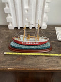 Vintage Danbury Mint Lightship Chesapeake Collectors Boat Display NICE FREE SHIP Model