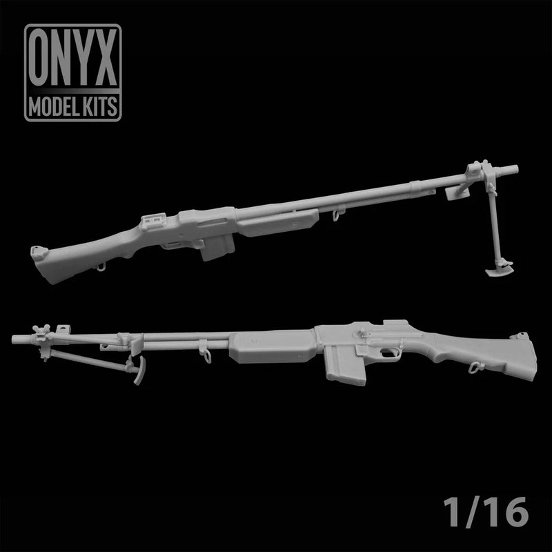 ONYX MODEL KITS | 1:16 | 1/16 | BAR | Browning automatic rifle (x2) | WW2 | Model