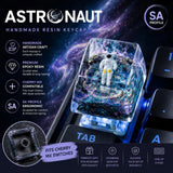Resin Custom Keycap 1U Handmade Nebula Space Mechanical Keyboard Esc R4 Key cap Model