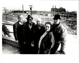 LD359 1991 Orig Photo COPPERTOWN BOARD MEMBERS OLD REVERE COPPER PLANT CLEAN-UP Model