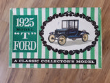 Vintage 1925 Model T Ford 1:25 Scale Model Kit Model