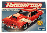 MPC 74 Barracuda Pro Street Model Kit and Street Machine 1/25,Open Box (B60) Model