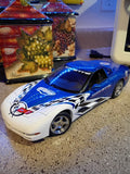 UT MODELS 1/18 BLUE/WHITE 1999 CHEVY CORVETTE ROLEX 24 PACE CAR Model