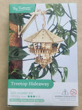 Tiny Treehouses DIY Wooden Model Kit LED Lights  - Treetop Hideaway *NEW SEALED* Model