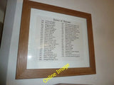 Photo 6x4 St Michael & All Angels, Butcombe: incumbency board  c2012 Model