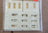 DPM 11400 HO Scale Townhouse Flats 3 Fronts Building Kit Model