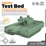 MRY-SFW SS700919 1/700 Military Model Kit US Test Bed Main Battle Tank Model