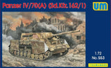 Unimodel 553 - 1/72 UM 553 Panzer IV/70(A) (Sd.Kfz. 162/1), scale plastic model Model