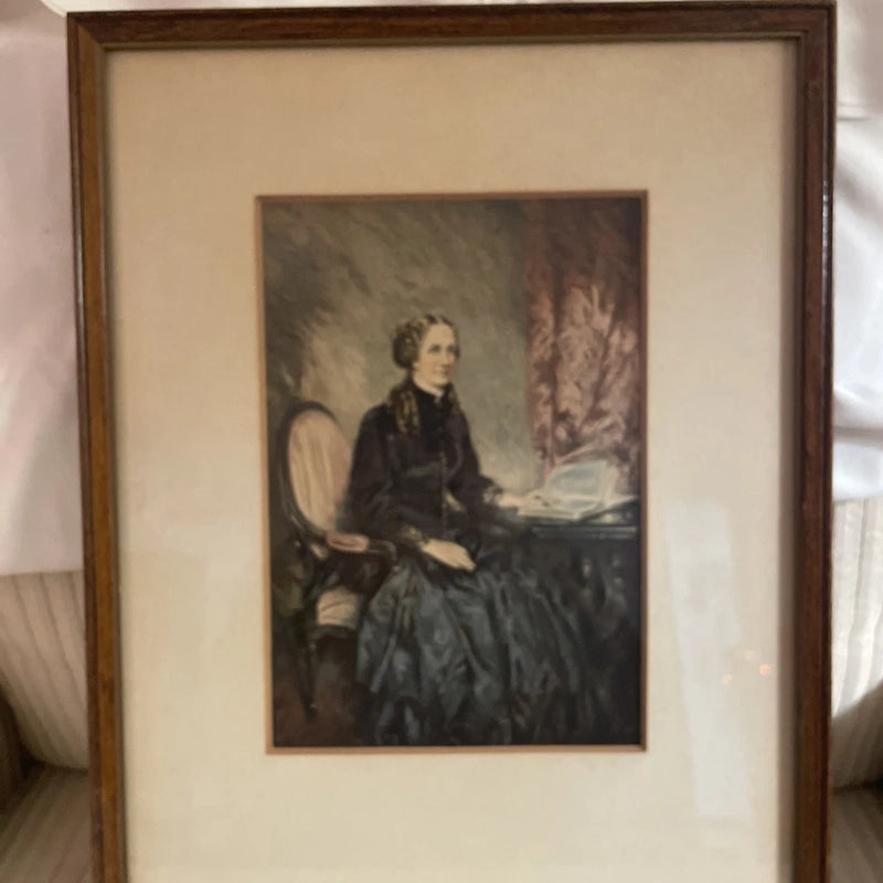 VTG 1948 The Christian Science Board Mary Baker Eddy Picture Framed 16x12 Model