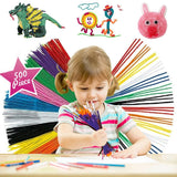 800 pc Art Crafts Wax Yarn Sticks Non-Toxic Bendable Sticky Material in Bulk DIY Model