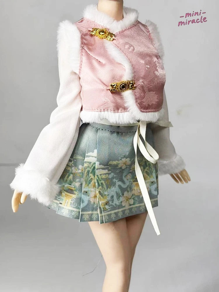 1/6 Fashion Female Clothes Waistcoat Vest For 12" Action Figure  Model Model