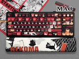 Haikyuu!! Anime Theme KeyCaps PBT 142 Keys For Cherry MX Keyboard Model
