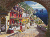 Needlework Crafts Full Embroidery Counted Cross Stitch Kits Archway Positano Model