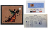 Nora Corbett Mirabilia Cross Stitch PATTERN & EMBELLISHMENT Pack ELECTRA NC219 Model