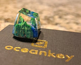 Ocean Key Artisan Keycap- Mountain/Waterfall Model