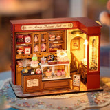 Rolife DIY Dollhouse Miniature Kit Honey Dessert Talk Mini House Furniture Gifts Model