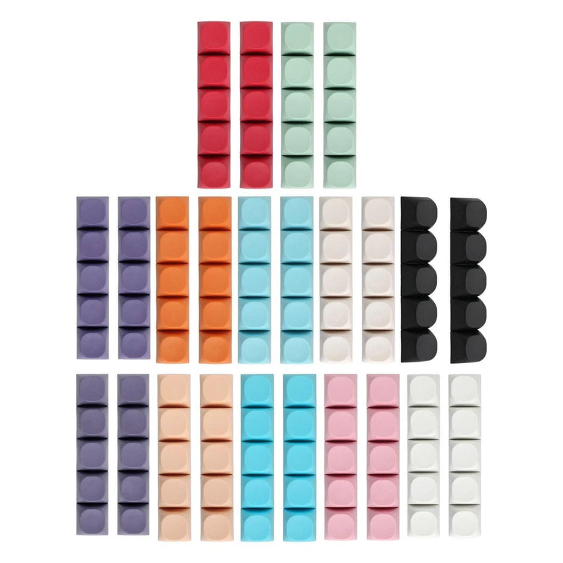 PBT Keycaps MA Profile Ball Shape Ultra-Thick PBT for MX Mechanical Keyboard Model