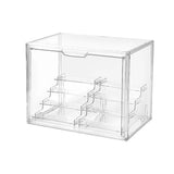 4 Tier Display Case for Collectibles,Clear Display Box with 2pack 4 Tier Disp... Model