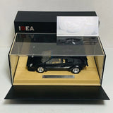 MAKE UP 1/18 IDEA Lamborghini Countach LP400S Black Diecast Model Car Mint Model