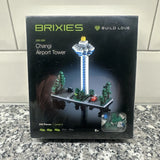 BRIXIES 3D BUILDING BLOCKS 200.050 CHANGI AIRPORT TOWER KIT SET 240 PIECES NEW Model