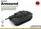 SSMODEL 1/144 Carro Leone Italian Experimental Tank Resin MODEL KIT TSS1440538 Model