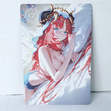 Nilou CZ Waifu Card Bedtime Anime Girl Wall Art Oversized Board A5 Model