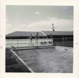 VTG Photo 1971 Hotel Swimming Pool Diving Boards Boys Playing Model
