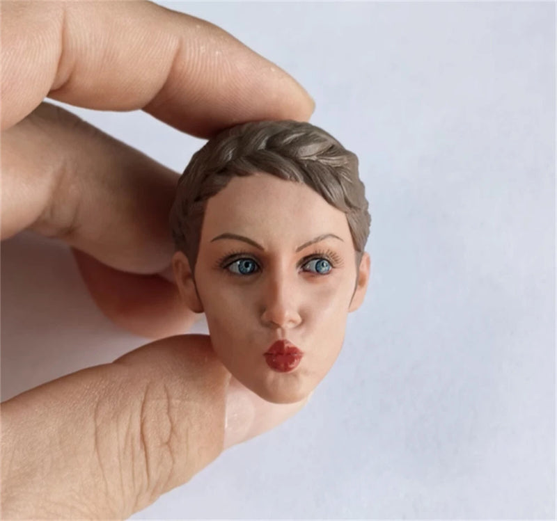 1/6scale Female head Sculpt  H003 Happy expression F 12"  Figure PH TBL Model Model