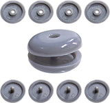 5 Sets Universal Fit Seatbelt Stopper Kit, Snap-on Seat Belt Button Stop,... Model